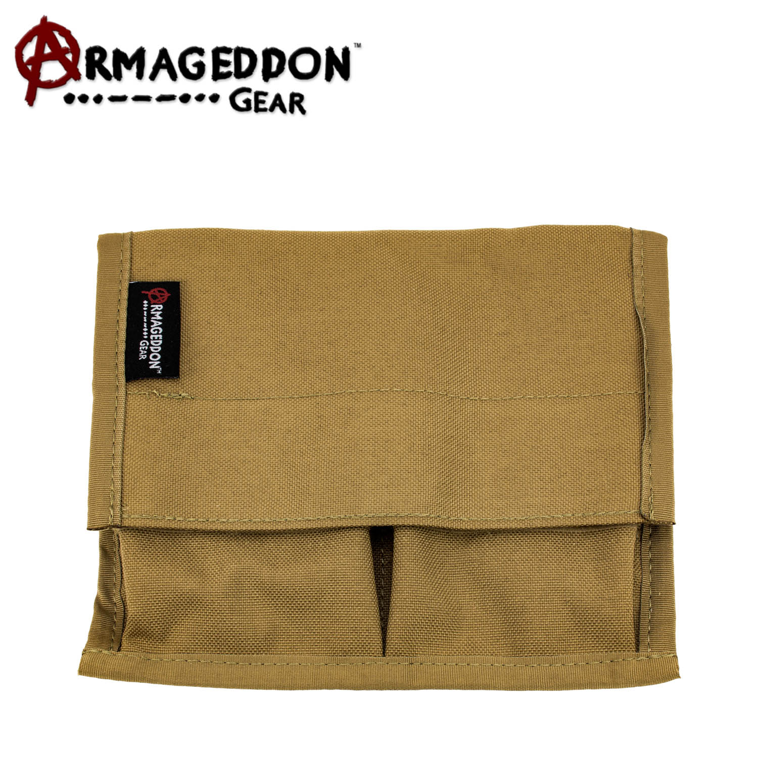 AICS Mag Pouch, 2-Cell - Coyote Brown