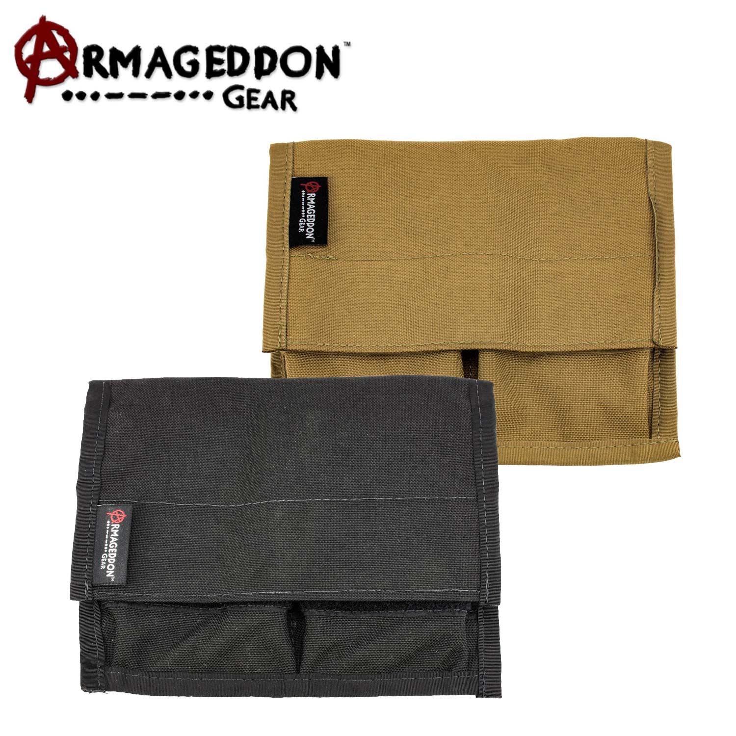 AICS Mag Pouch, 2-Cell - Coyote Brown - Image 4